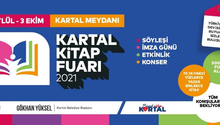 Kartal Kitap Fuarı kitapseverler ile yazarları buluşturuyor