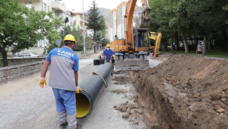 KASKİ, yağmur sularını ayırıyor