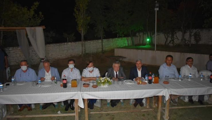 Kaymakam Soley için veda yemeği düzenlendi