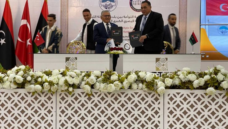 Kayseri ile Misurata arasında ’Kardeş Şehir’ imzaları atıldı