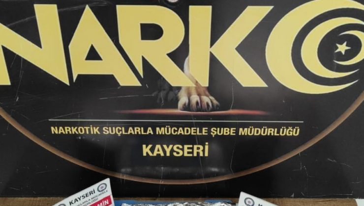Kayseri’de uyuşturucu operasyonu