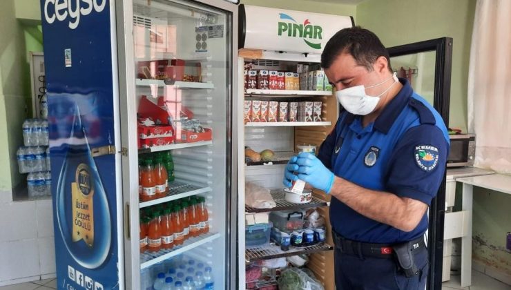 Kemer’de okul kantinleri denetlendi