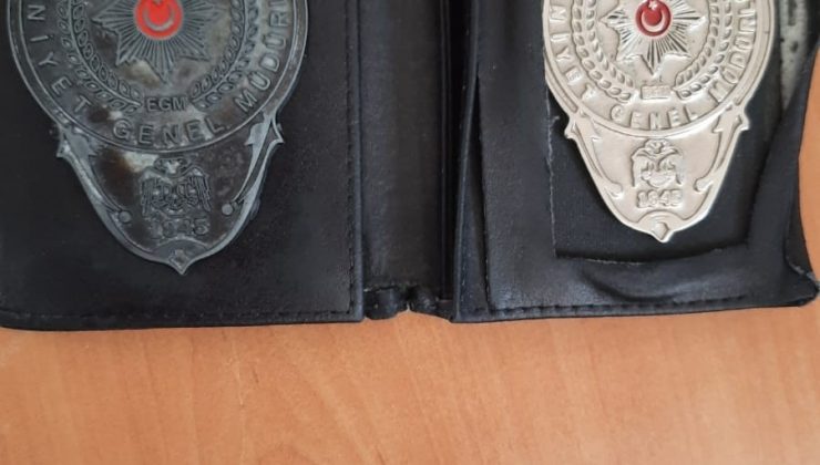 Kendini polis olarak tanıtan dolandırıcı polisten kaçamadı