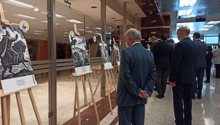 Kırgız Bağımsızlığının 30. yıl dönümü  sebebiyle TOBB’da resim sergisi