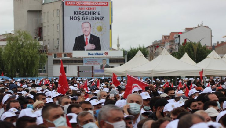 Kırşehir’de Erdoğan heyecanı