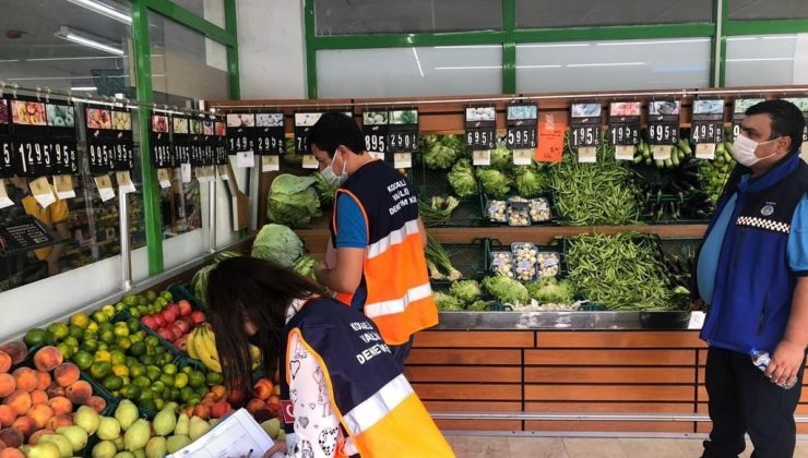 Kocaeli’de fahiş fiyat artışları sıkı takipte