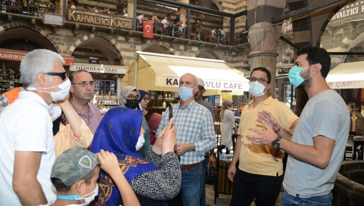 Konya’dan gelen görme engelliler Diyarbakır’ı hissetti