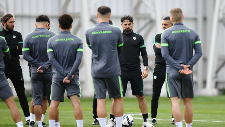 Konyaspor, Trabzonspor maçı hazırlıklarını tamamladı