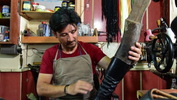 Körüklü efe çizmelerinin son ustası