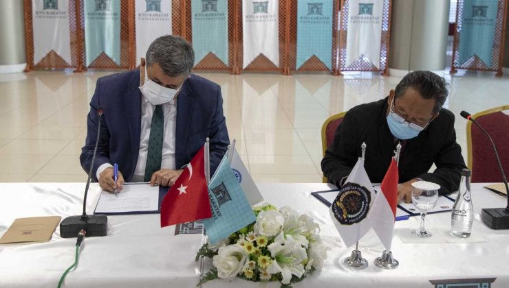 KTO Karatay Üniversitesi ile Endonezya Muhammadiyah Sorong Üniversitesi arasında işbirliği