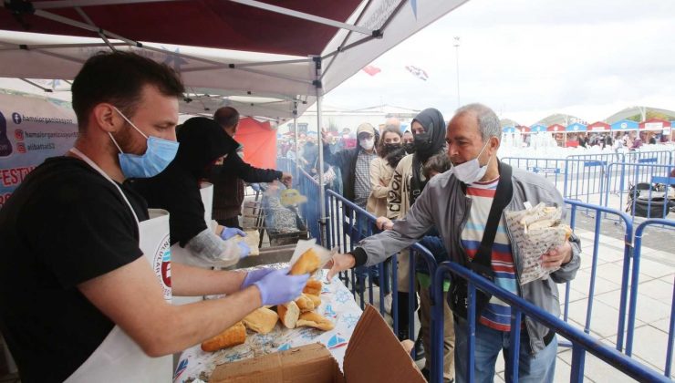 Küçükçekmece’de Karadeniz rüzgarı esti