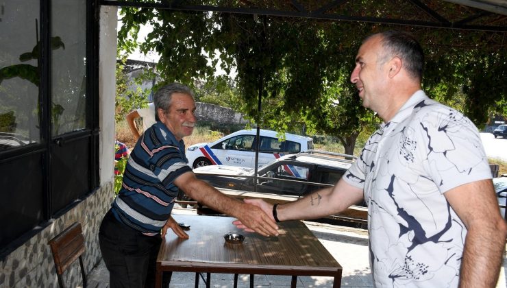 Kuşadası Belediyesi Yeniköy Mahallesi’nde vatandaşlarla buluştu