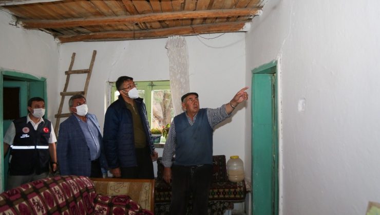 Kütahya depreminde 15 binada hasar tespit edildi