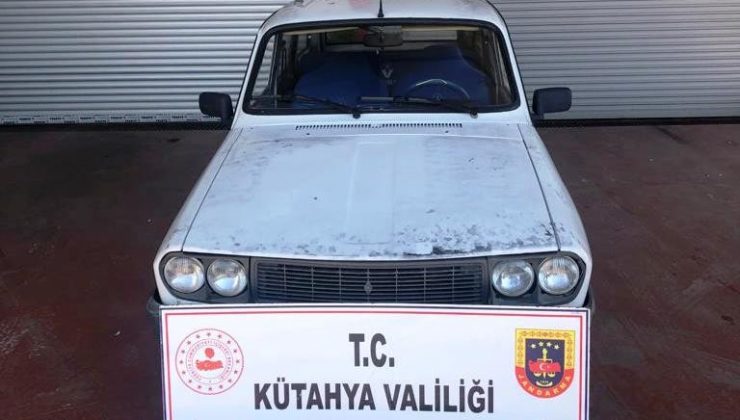 Kütahya’da oto hırsızı yakayı ele verdi