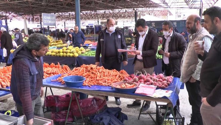 Kütahya’daki semt pazarlarına fahiş fiyat denetimi
