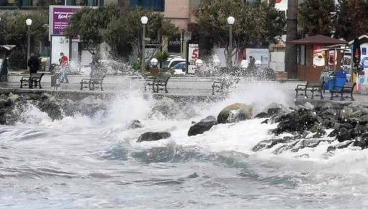 Kuzey Ege’de fırtına uyarısı