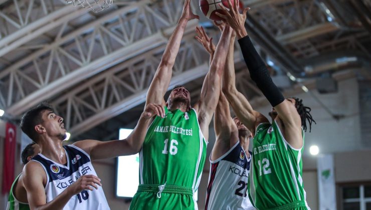 Mamak Belediyesi Basketbol Takımı grubunu lider tamamladı