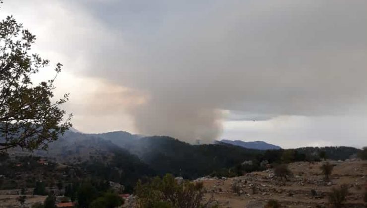 Manavgat’ta aynı bölgede ikinci yangın