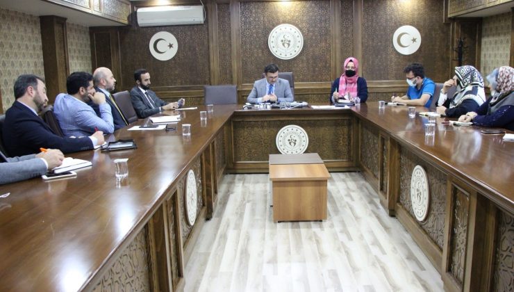Manevi danışmanlar ve eğitim koordinatörleri toplantıda buluştu