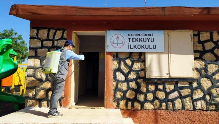 Mardin’de okullar yüz yüze eğitime hazırlanıyor