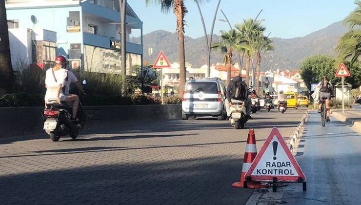 Marmaris’te trafik denetimleri arttırıldı