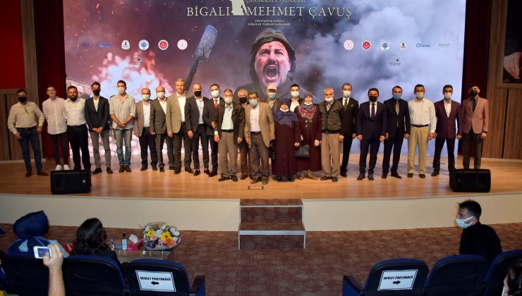 Mehmet Çavuş belgeselinin Biga galası yapıldı
