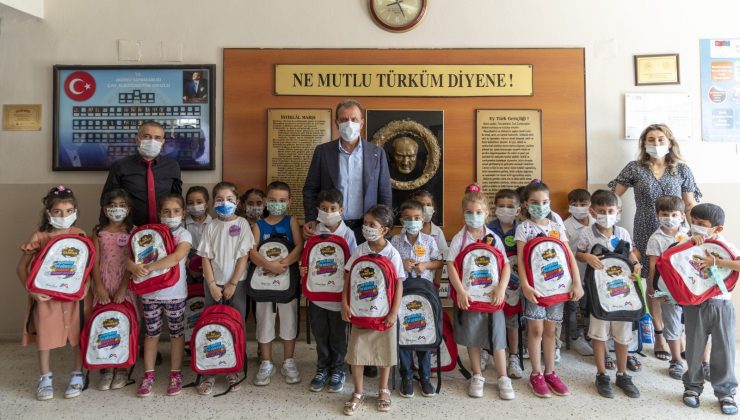 Mersin’de 16 bin öğrenciye çanta