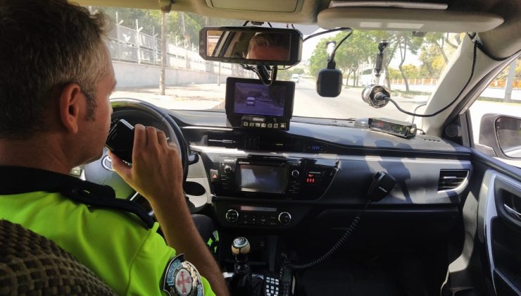 Mersin’de bir haftada 22 bin 943 araç kontrol edildi