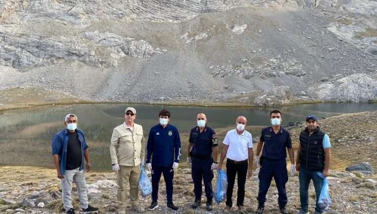 Meydan Yaylası ve Karagöl’de çevre temizliği