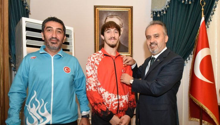 Millî atlet Bursa’nın gururu oldu