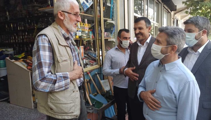 Milletvekili Aydın Gölbaşı ilçesinde vatandaşları dinledi