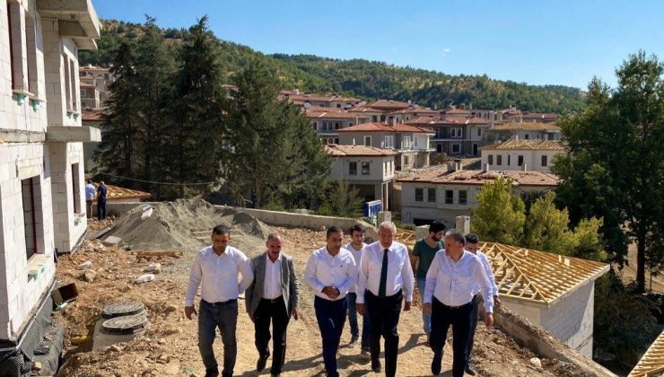 Milletvekili Kahtalı, Gökçe’deki deprem konutlarını inceledi