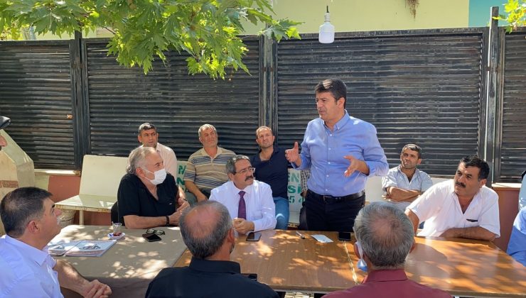 Milletvekili Tutdere Tut ilçesinde vatandaşları dinledi