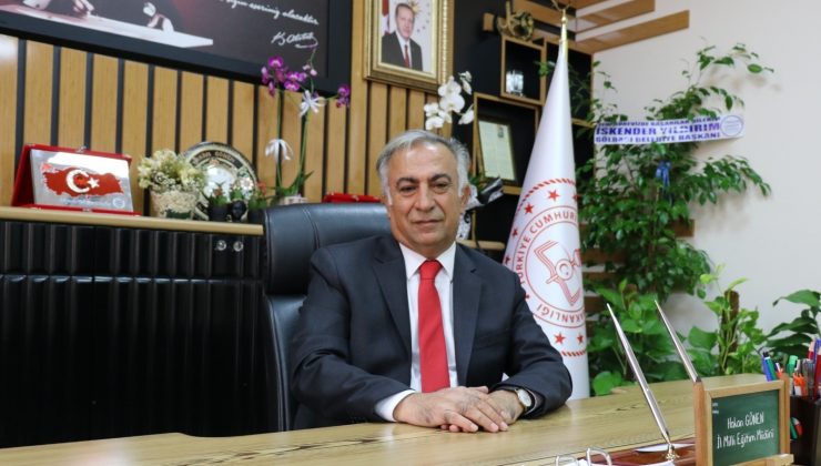 Milli Eğitim Müdürü Gönen’den eğitim ve öğretim yılı mesajı
