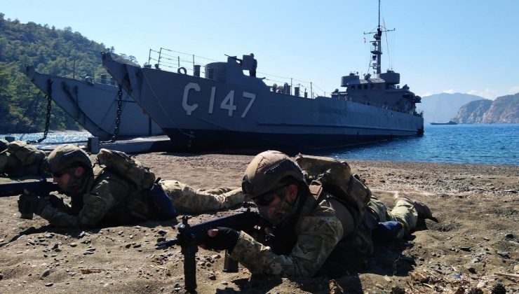 MSB: “Amfibi Görev Grup Komutanlığı Harekâta Hazırlık Eğitimleri başarılı şekilde icra edildi”