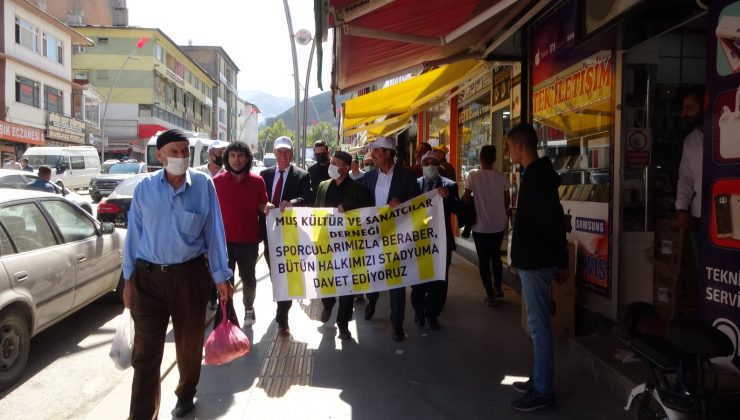 Muşlular spor ve sanatın gelişimi için tek yürek oldu