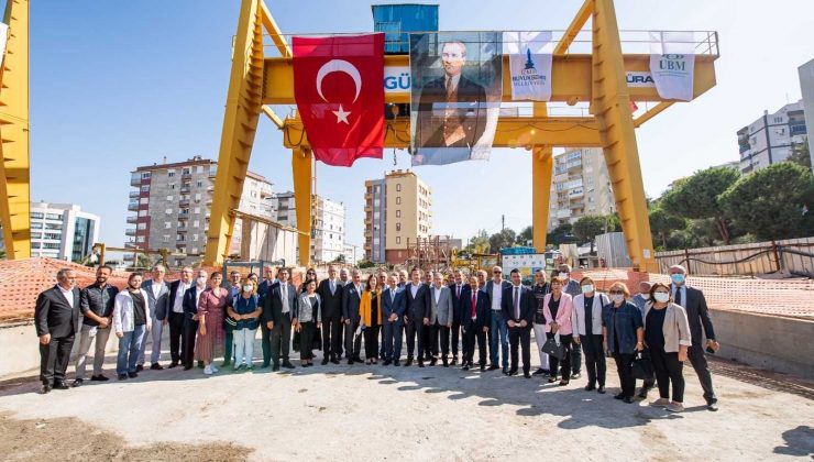 Narlıdere Metrosu’nda 14,5 kilometrelik tünel inşaatı tamamlandı