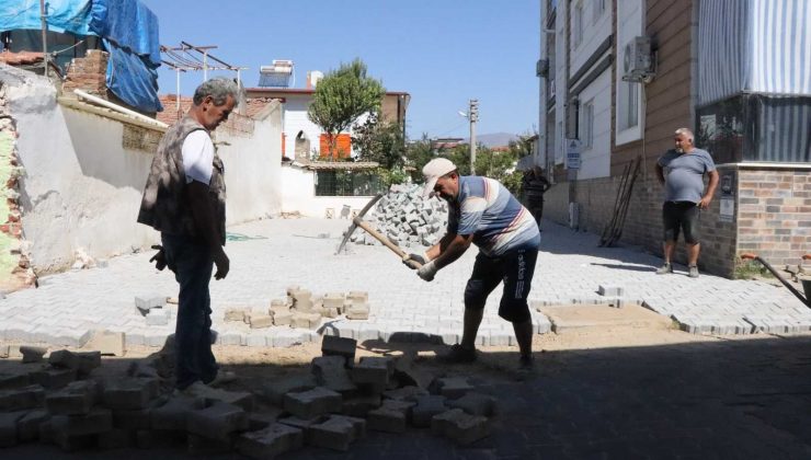 Nazilli’de yolları genişletme çalışmaları yapılıyor