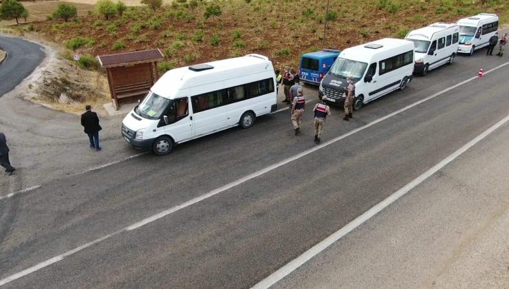 Okul servisleri denetlendi