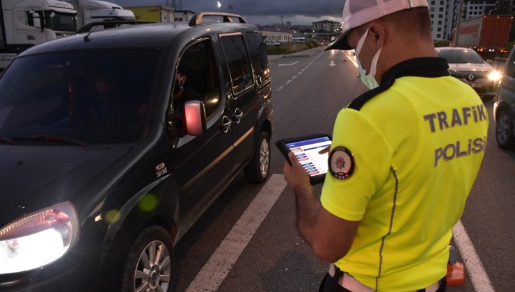 Ordu’da kask takmayan motosiklet sürücülerine ceza yağdı