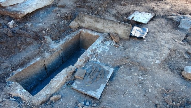 Ordu’da yol çalışmaları sırasında tarih fışkırdı