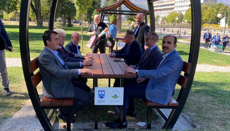 Osmangazi’den Balkanlar’a hizmet köprüsü