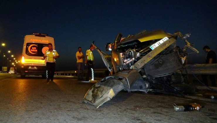 Osmaniye’de feci kaza