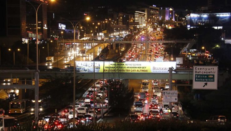 İstanbul’un trafik çilesi her geçen gün artıyor