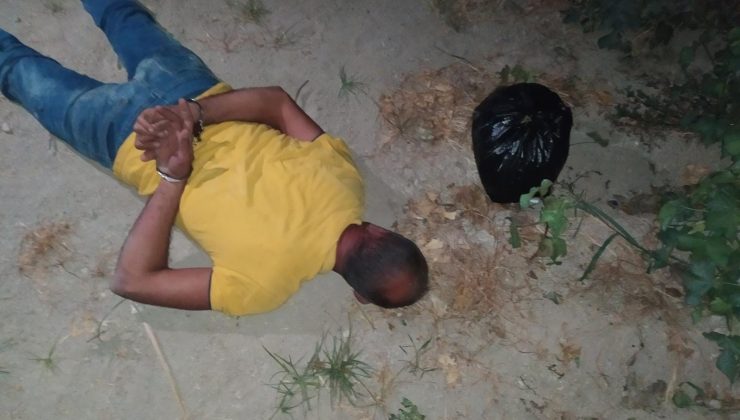 Pamuk tarlasında uyuşturucuyla yakalanan şüpheli tutuklandı