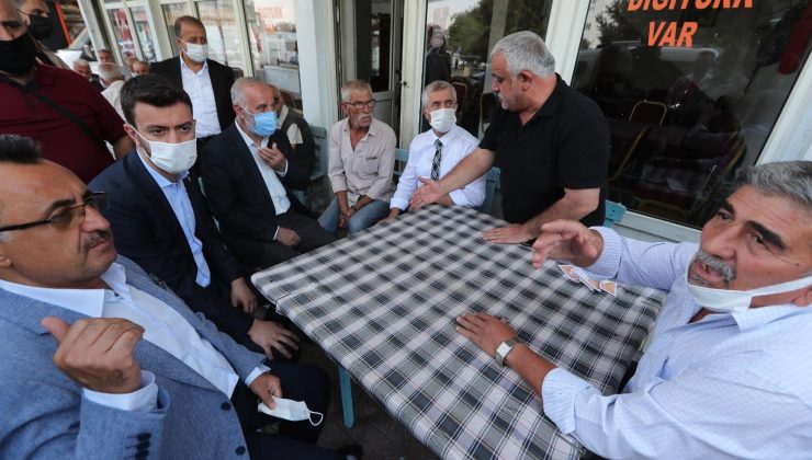 Pandemide zor günler geçiren esnafa Tahmazoğlu morali