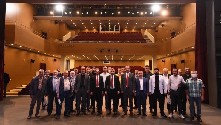 Pursaklar Belediye Başkanı Çetin özel servis işletmecileri ile buluştu