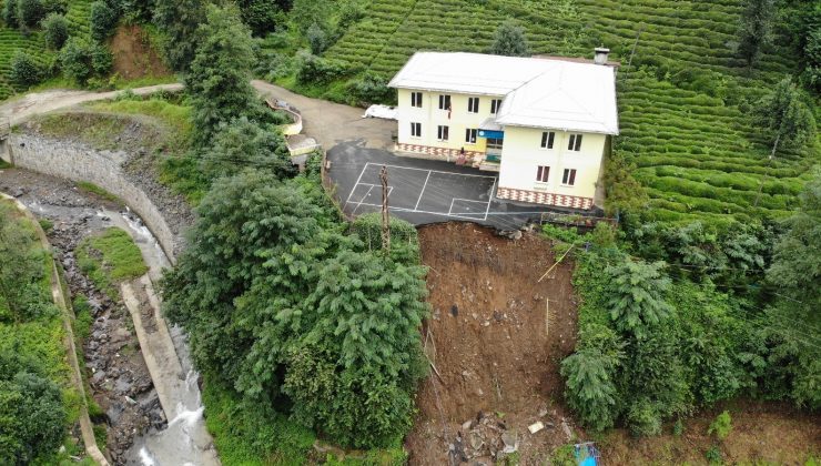 Rize’deki o okulda eğitim 1,5 ay gecikmeli başlayacak
