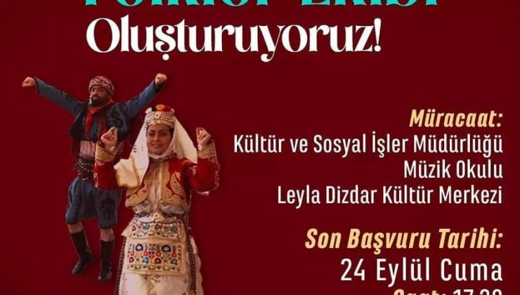 Safranbolu Halk Oyunları ekibi kuruluyor