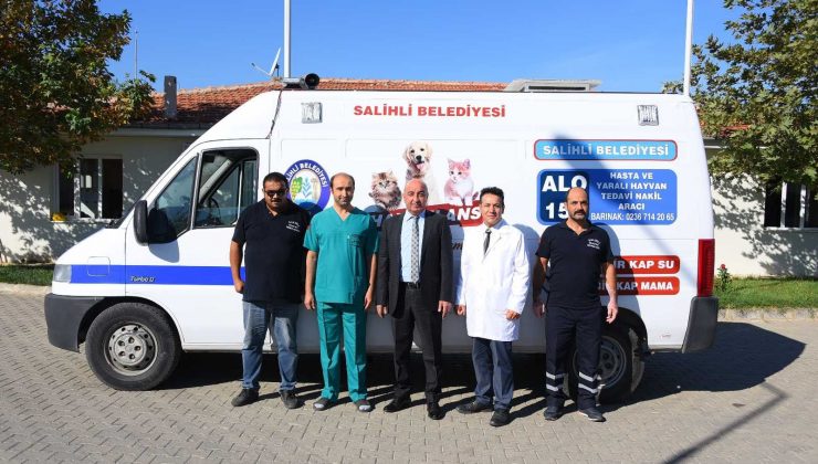 Salihli’de  “Haybulans” hizmete girdi